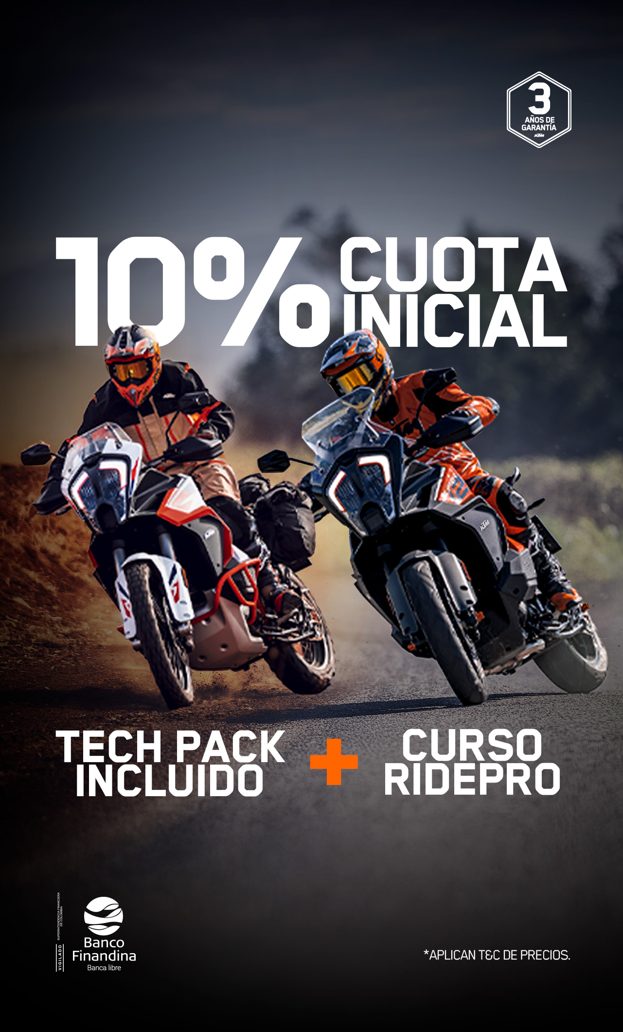 10% cuota inicial